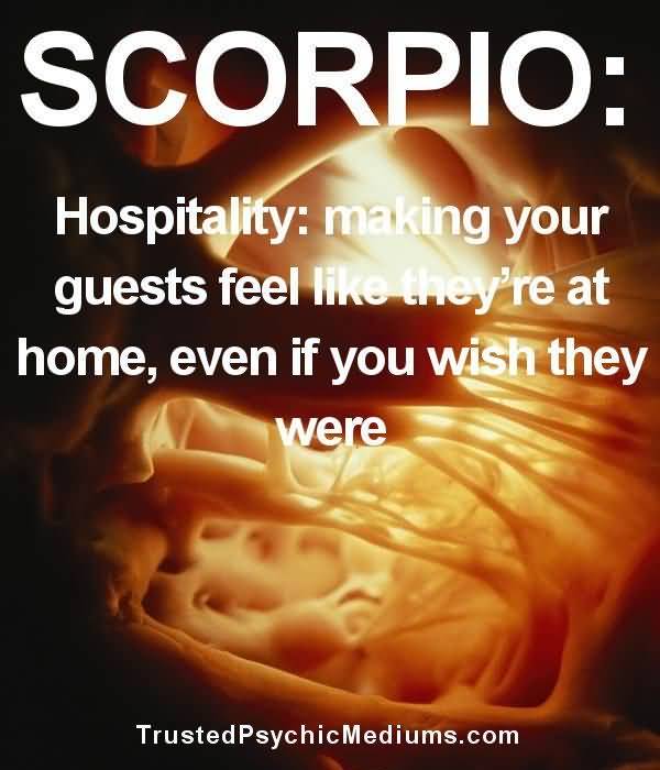 Scorpio Sign Quotes Meme Image 11