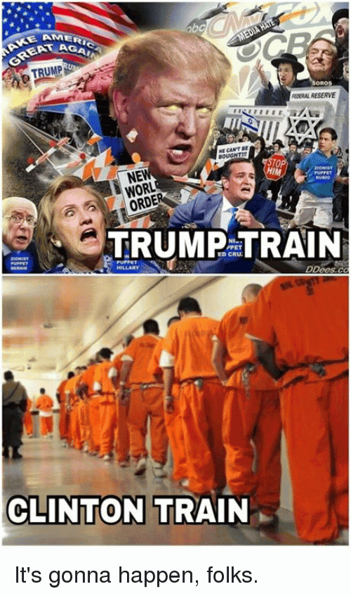 Trump Train Meme Funny Image Photo Joke 10