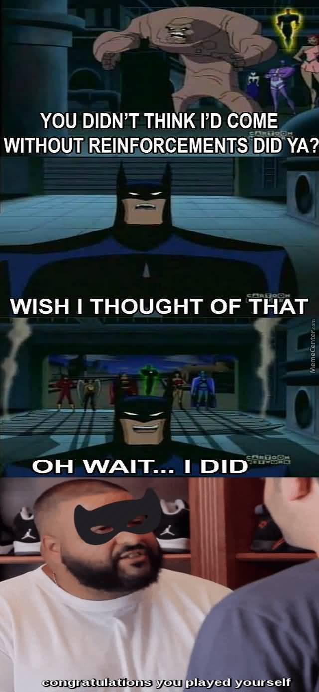 I'M Batman Meme Funny Image Photo Joke 13