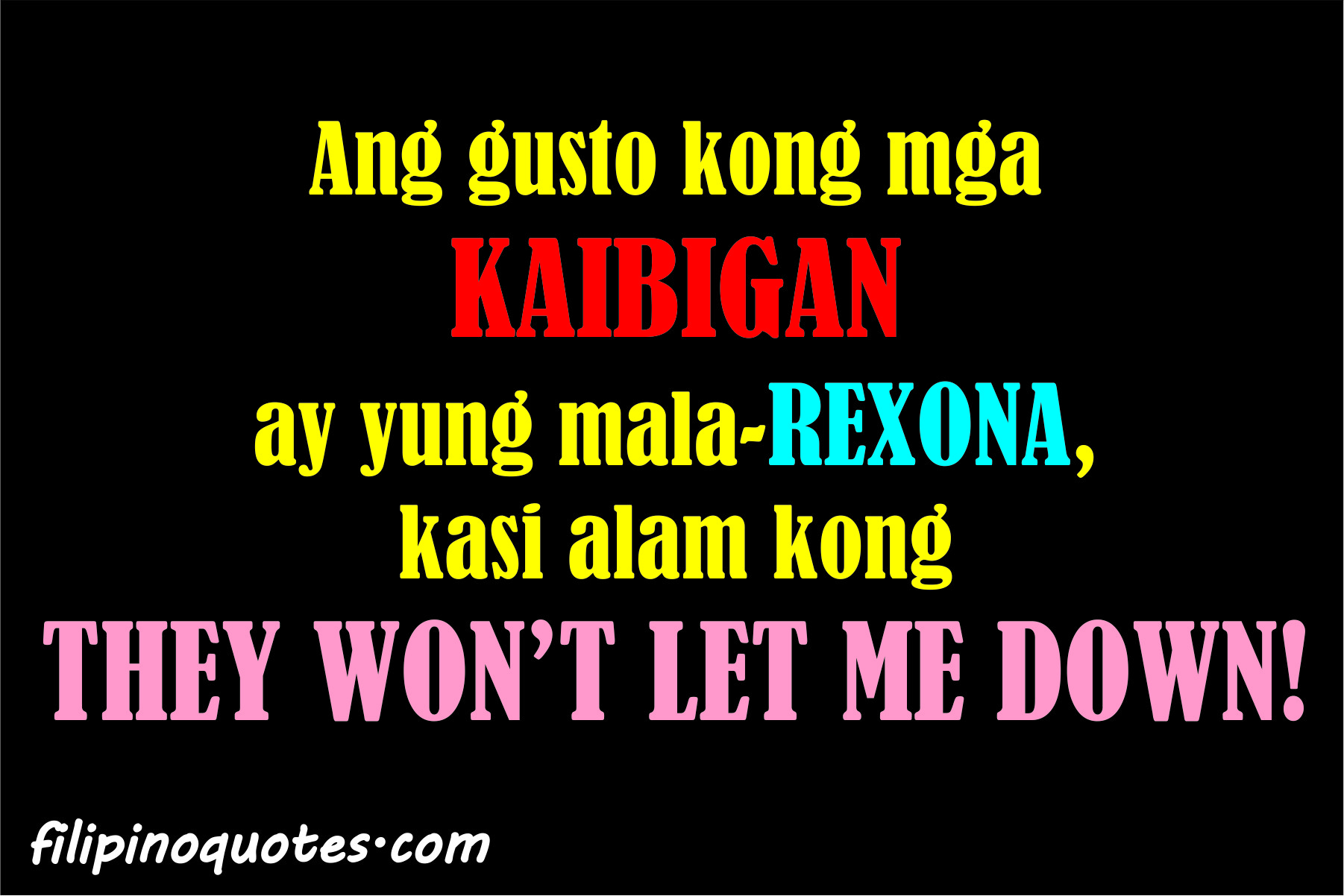 quotes about friendship and love tagalog