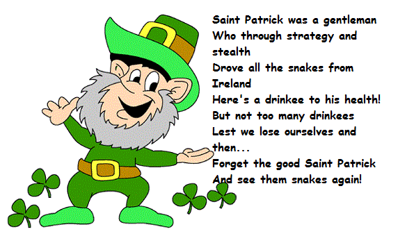 St. Patrick's Day Poems 01