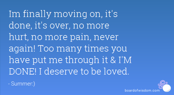 Finally Its Over Quotes Image 15