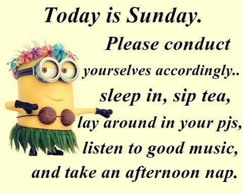 Today Is Sunday Please Conduct