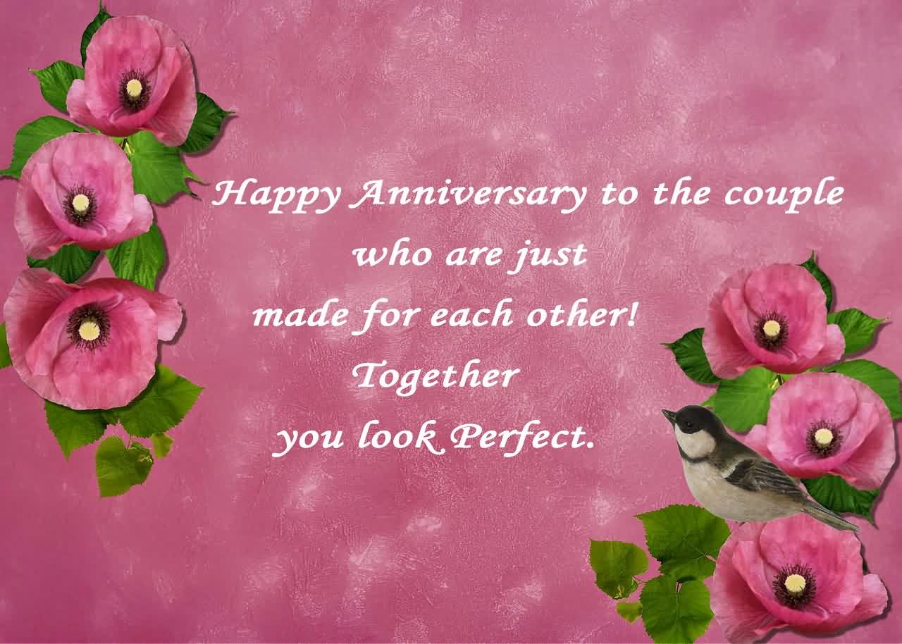 Amazing Anniversary Made For Each Other