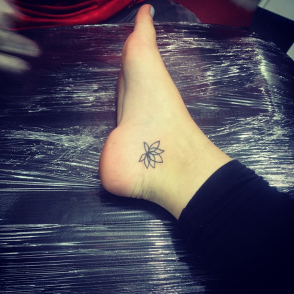Beautiful Ankle Tattoo Graphic