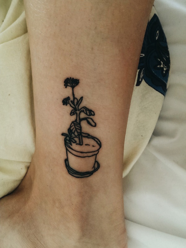 Charming Ankle Tattoo Image