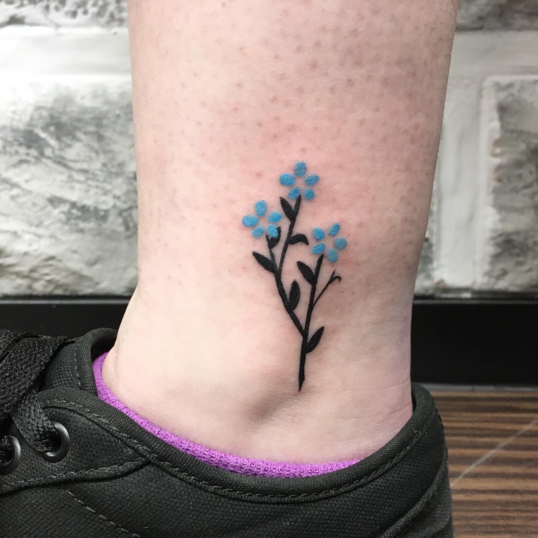 Coolest Ankle Tattoo Photo
