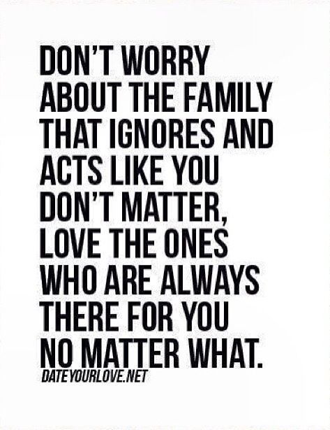 Don't Worry About The Fake Family Status