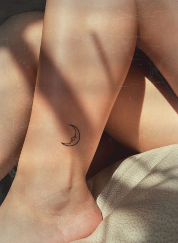 Elegant Ankle Tattoo Designs Graphic