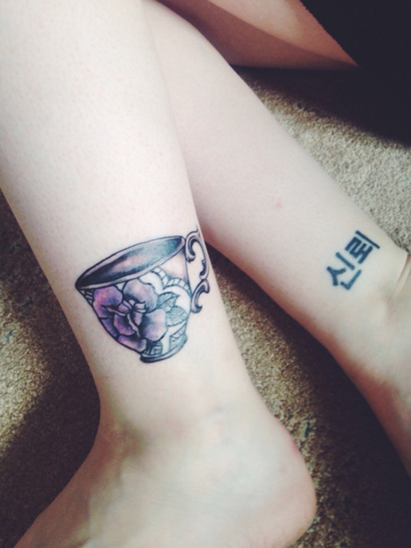 Extreme Ankle Tattoo Designs Picture