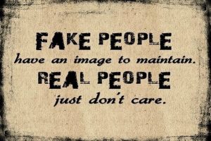 Fake People Have An Fake Family Status