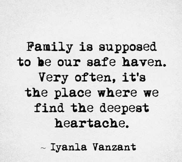 Family Is Supposed To Be Fake Family Quotes