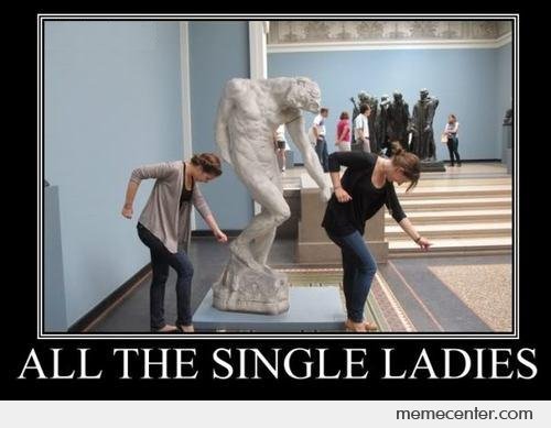 Funny Single Meme All the single ladies