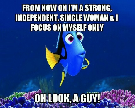 Funny Single Memes From now on i'm a strong independent single woman & i focus on myself