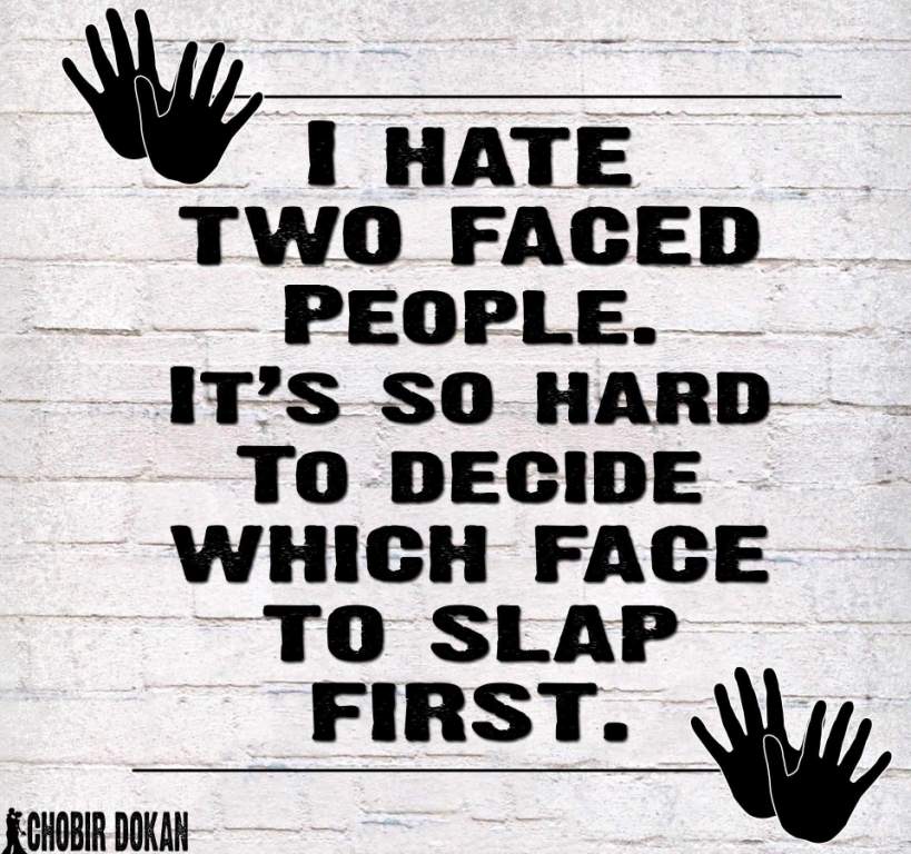 I Hate Two Faced Fake Relatives Quotes