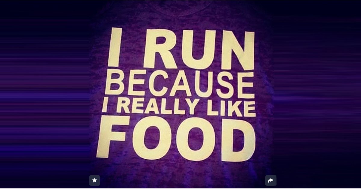 I Run Because I