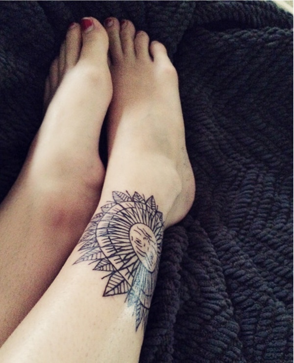 Mind Blowing Ankle Tattoos Image