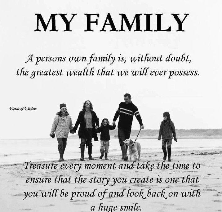 Tagalog Quotes About Family Love My Family A Persons