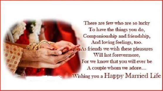 There Are Few Who Happy Married Life Wishes Images Download