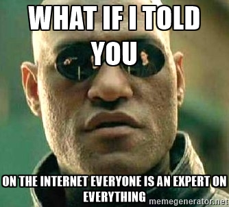 What If I Told You On The Internet Internet Meme