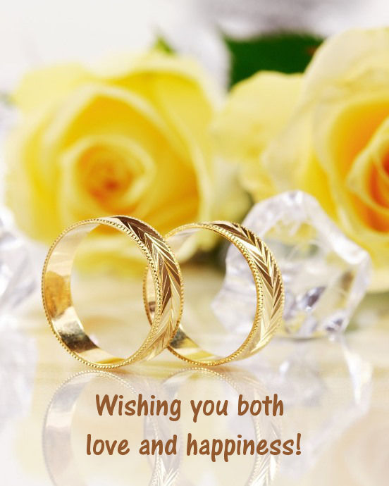Wishing You Both Love Wedding Wishes Images Free Download