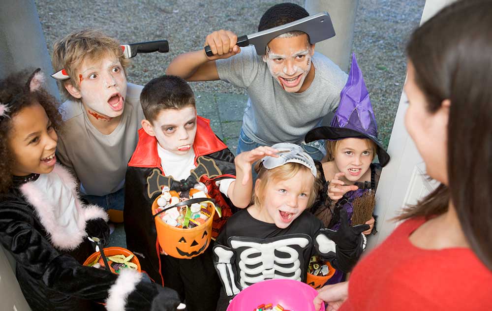 Horror themed events trick or treaters