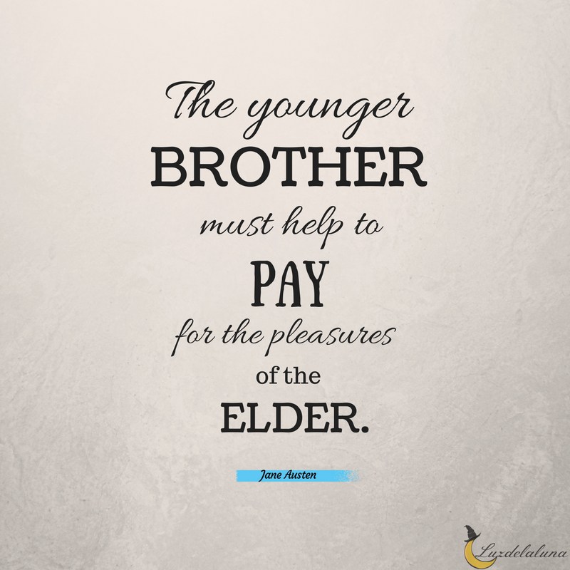 The Younger Brother Must Brother Quotes QuotesBae