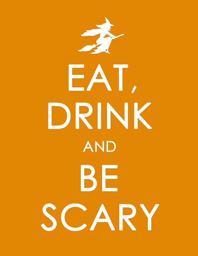 eat drink scary