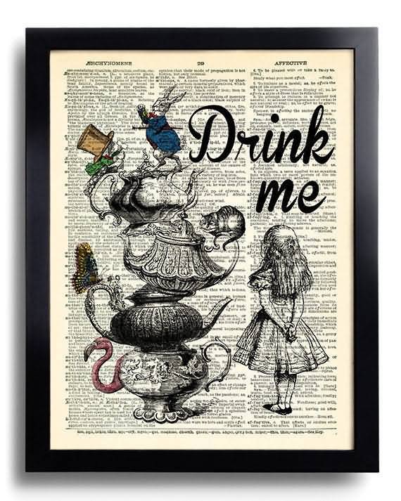 Alice In Wonderland Quotes Drink Me