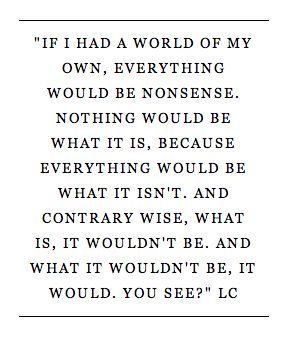 Alice In Wonderland Quotes If I Had A World