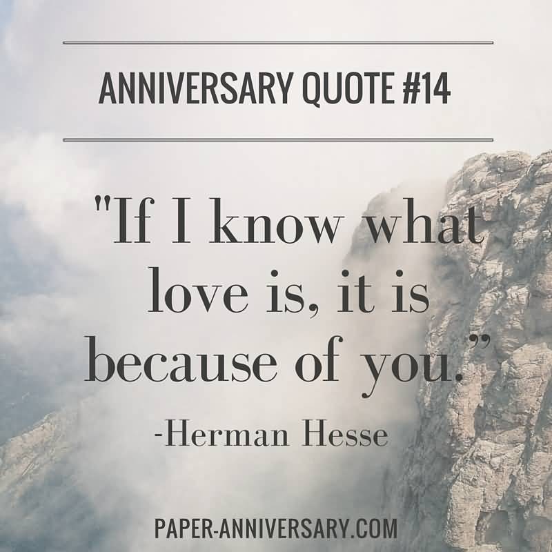 Anniversary Quotes If I Know What