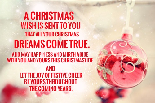 A Christmas Wish For Family