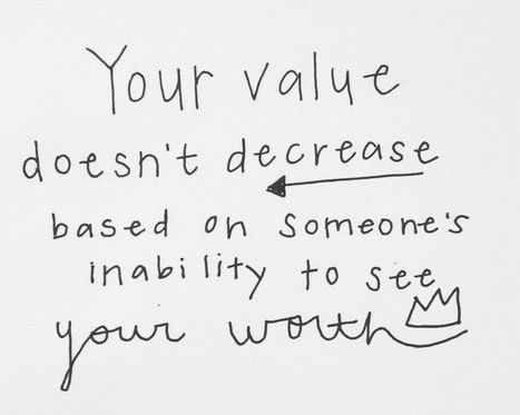 Getting Over A Break Up Quotes Your Value Doesn't Decrease