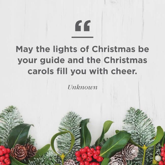 Lights Of Christmas Quote