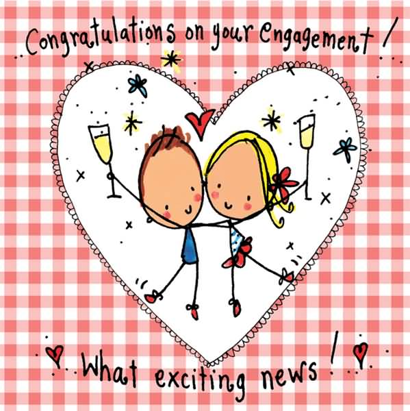 Engagement What Exciting News Congratulations Engagement