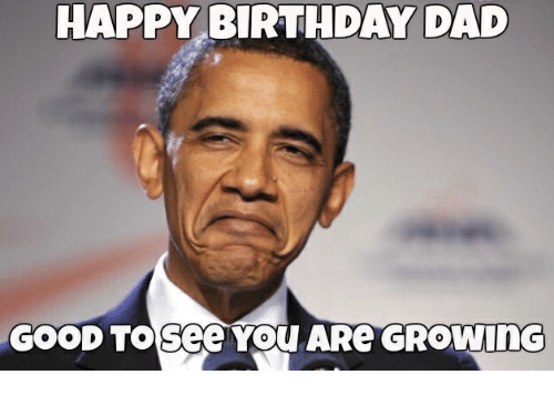 Good To See You Dad Birthday Meme