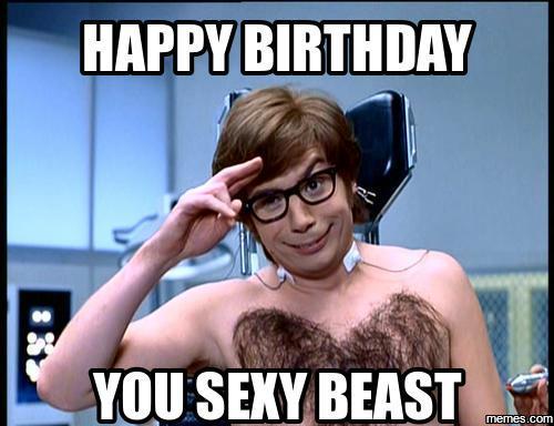 Happy Birthday You Sexy Beast Hot Birthday Wishes Images