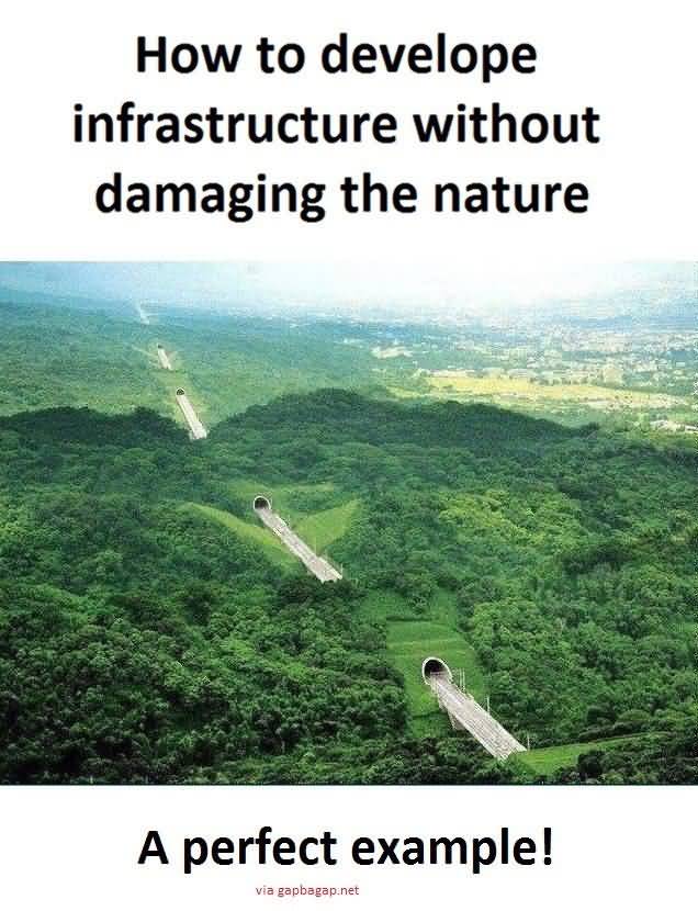 How To Develope Infrastructure Funny Nature Quotes