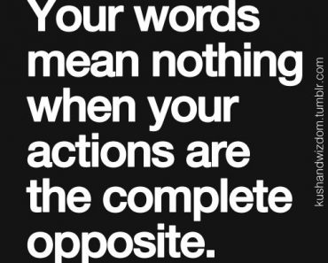 Your Words Mean Nothing Quotes About Mean People
