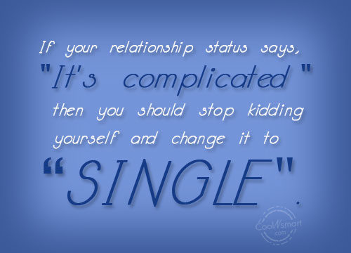 If Your Relationship Status Says Facebook Quotes
