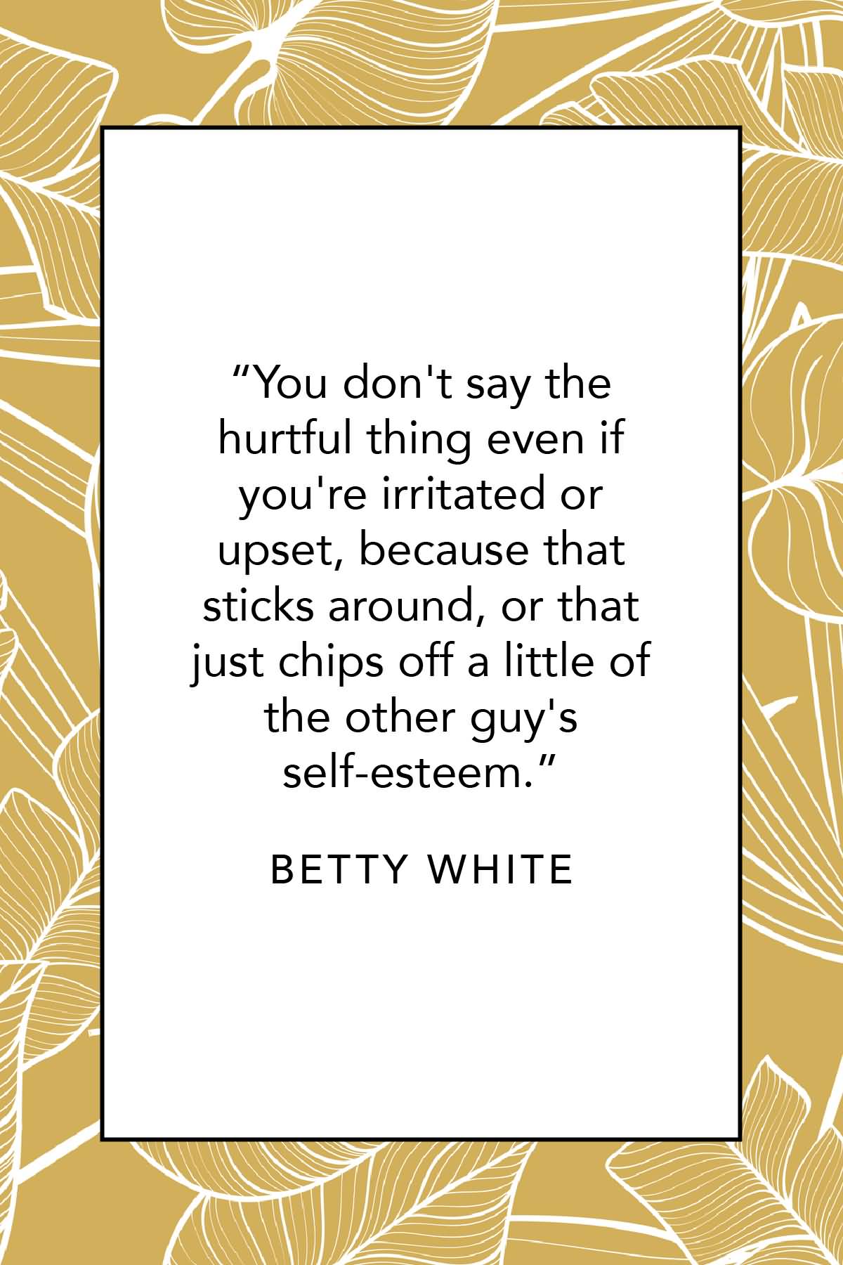 You Don't Say The Betty White Quotes