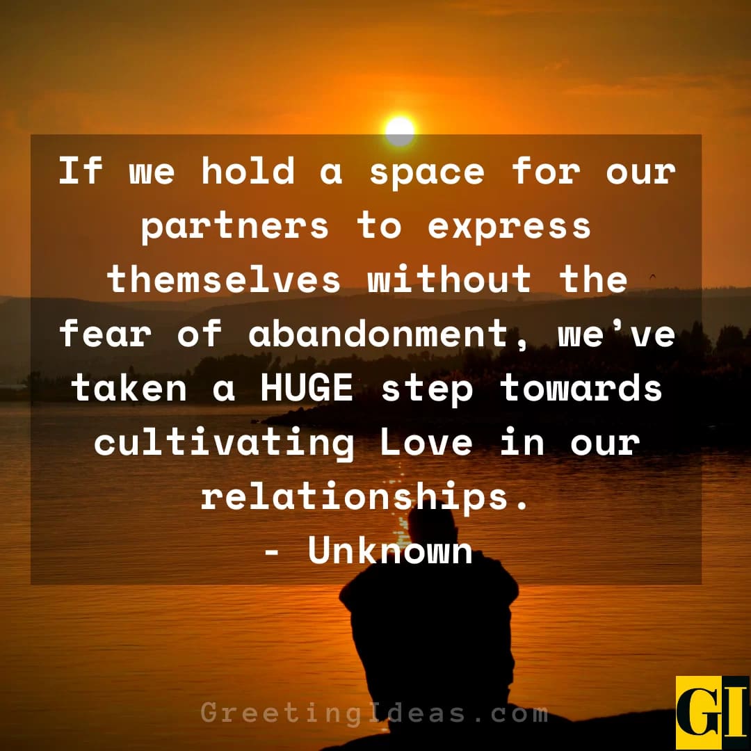 If We Hold A Abandonment Quotes
