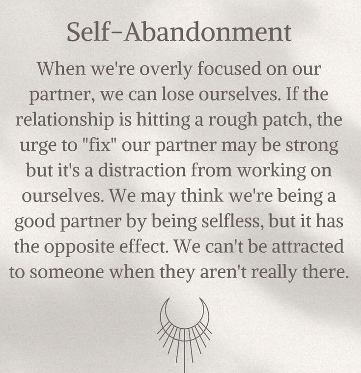 When We're Overly Focused Abandonment Quotes