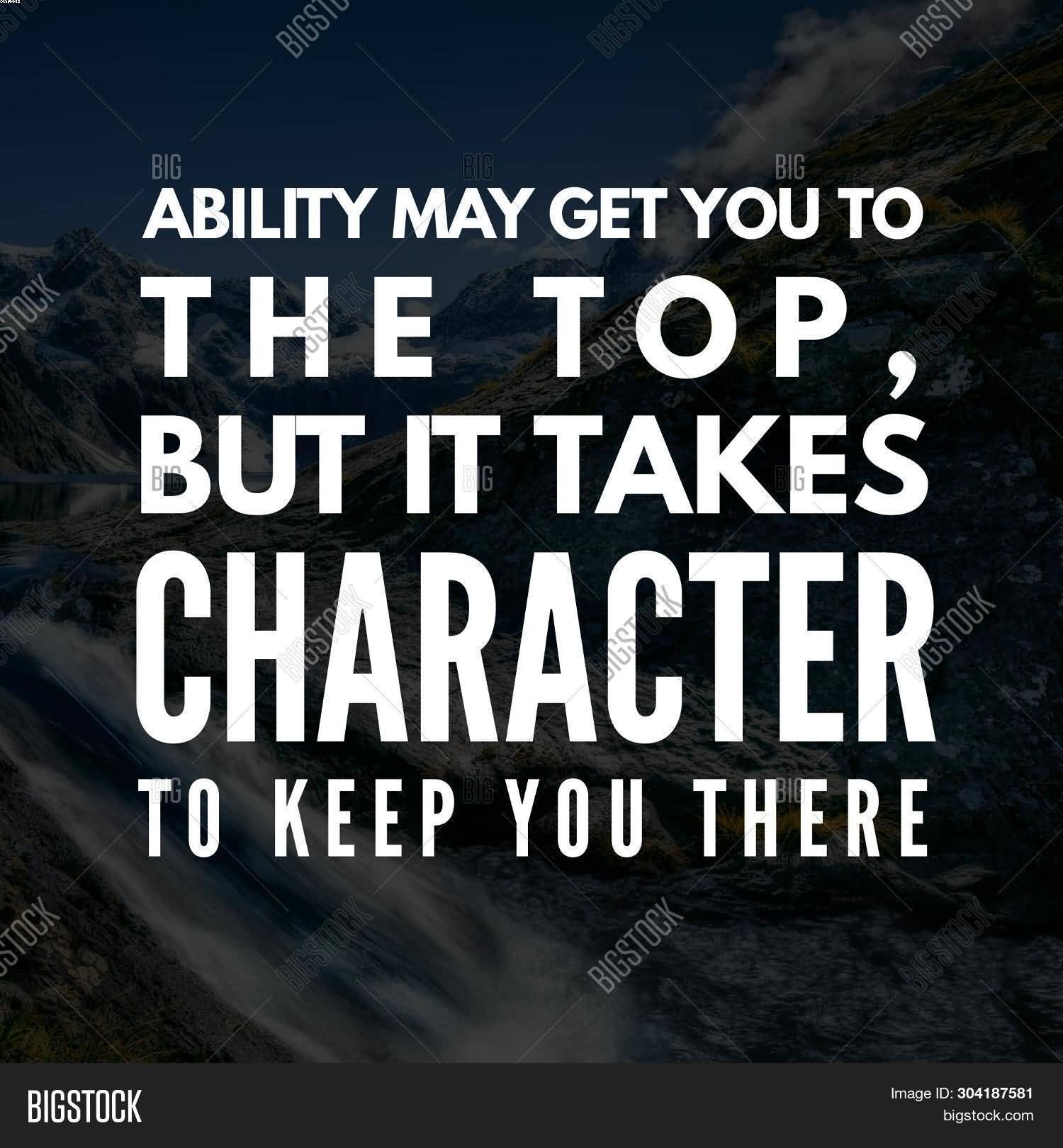 Ability May Get You Ability Quotes