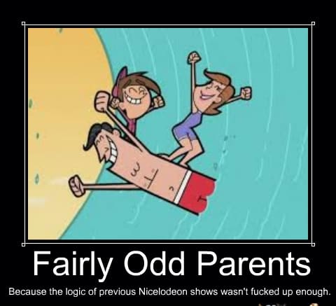 Fairly Odd Parents Because Cartoon Meme