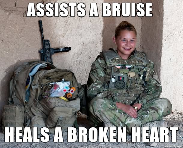 Assists A Bruise Heals British Army Memes