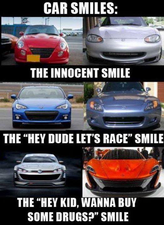 Car Smiles The Innocent Car Memes Car Throttle