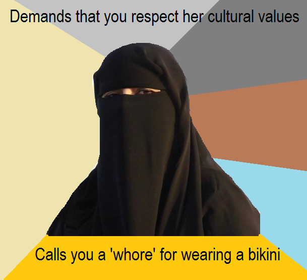 Demands That You Respect Burka Meme