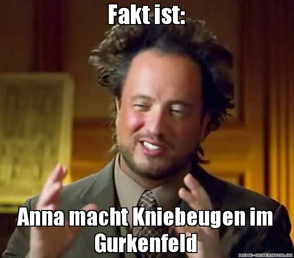 Fakt Ist Anna Anna Meme