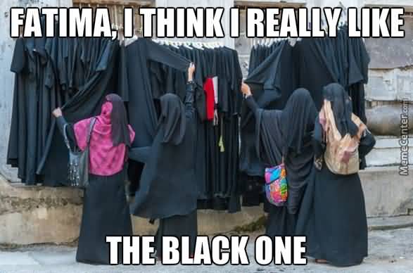 Fatima I Think I Burka Meme